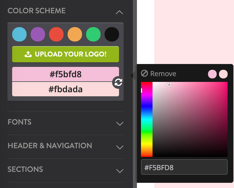 配色方案 配色方案